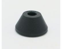 Battery box rubber button