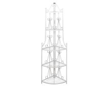 Corner Plant Rack White