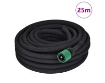 vidaXL Soaker Hose Watering & Irrigation Garden 1/2" Connector 25 m