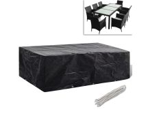 vidaXL Garden Furniture Cover 8 Eyelets 300x140x90 cm