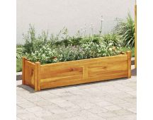 vidaXL Garden Raised BedAcacia Wood 100x30x25 cm