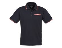 Men's Kenworth Navy Stripe Polo.  PN: C-KEN1060