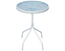 vidaXL Bistro Table Grey 50x71 cm Steel