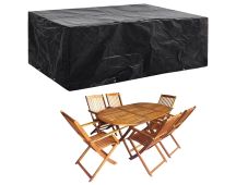 vidaXL Garden Furniture Cover 8 Eyelets 242x162x100 cm