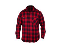 Kenworth Unisex Flannelette Shirt - Red. Part No: C-KEN1081