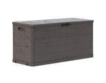 vidaXL Garden Storage Box 280 L Brown