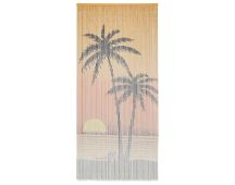 vidaXL Insect Door Curtain Bamboo 90x200 cm