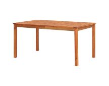 vidaXL Garden Table 150x90x74 cm Solid Acacia Wood