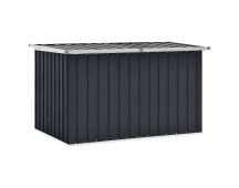 vidaXL Garden Storage Box Anthracite 149x99x93 cm