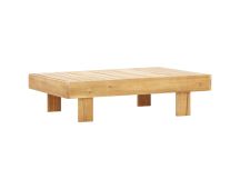 vidaXL Coffee Table 100x60x25 cm Solid Acacia Wood