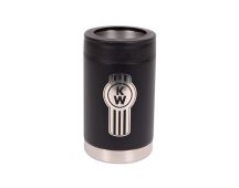 Kenworth Stainless Steel Can Cooler in Black. PN: C-KEN1098