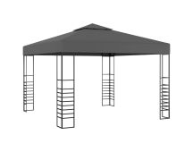 vidaXL Garden Marquee 3x3 m Anthracite