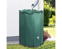 vidaXL Collapsible Rain Water Tank with Spigot 1250 L