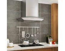 vidaXL Wall Mounted Range Hood 60 cm Stainless Steel 756 m�/h LED