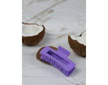 Claw Clip - Medium Elongated Rectangle - Purple