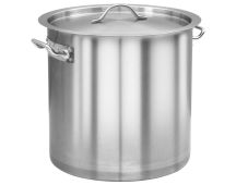 vidaXL Stock Pot 27 L 32x32 cm Stainless Steel