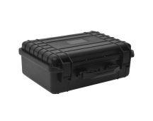 vidaXL Portable Flight Case Black 47x36x18 cm PP