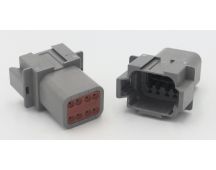 Narva 8 way female deutsch connector housing