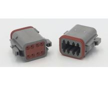 Narva 8 way male deutsch connector housing