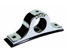 LELOX BRAND Signature series 304 grade stainless steel drive guard mounting bracket open. Part No SSMB0