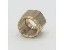 Parker brass d.o.t. compression 1/2" nut