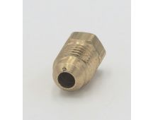 Parker brass 1/4" flare seal plug fitting