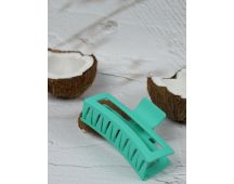 Claw Clip - Jumbo Elongated Rectangle - Green