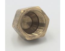 Parker brass 5/8" flare cap nut