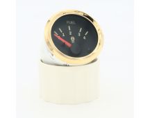 GENUINE KENWORTH Fuel level gauge - brass bezel