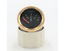 Kenworth Brass Voltage Meter Guage