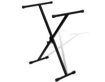 Adjustable Single Braced Keyboard Stand X-Frame