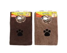 Chompers Pet Drying Microfibre Towel - - 1 x Colour Randomly Selected