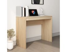 vidaXL Desk Sonoma Oak 90x40x72 cm Engineered Wood