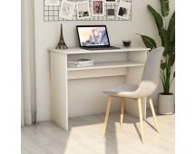 vidaXL Desk White 90x50x74 cm Engineered Wood