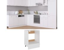 vidaXL Oven Cabinet White 60x46x81.5 cm Engineered Wood