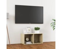 vidaXL TV Cabinet Sonoma Oak 72x35x36.5 cm Engineered Wood