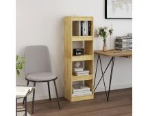 vidaXL Book Cabinet Room Divider 40x30x135.5 cm Pinewood