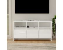 vidaXL TV Cabinet High Gloss White 102x37.5x52.5 cm Engineered Wood