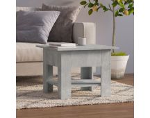 vidaXL Coffee Table Concrete Grey 55x55x42 cm Engineered Wood