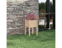 vidaXL Garden Planter 40x40x70 cm Solid Pinewood