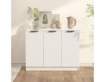 vidaXL Sideboard White 90.5x30x70 cm Engineered Wood