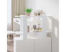 vidaXL Book Cabinet/Room Divider White 80x30x51 cm