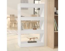 vidaXL Book Cabinet/Room Divider White 60x30x103 cm Engineered Wood