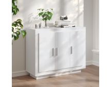 vidaXL Sideboard White 92x35x75 cm Engineered Wood