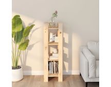 vidaXL Book Cabinet/Room Divider 41x35x125 cm Solid Wood Pine