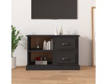 vidaXL TV Cabinet Black 73x35.5x47.5 cm Engineered Wood