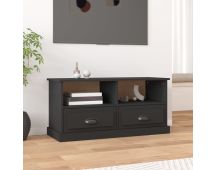 vidaXL TV Cabinet Black 93x35.5x45 cm Engineered Wood