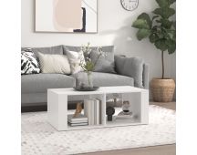 vidaXL Coffee Table White 100x50x36 cm Engineered Wood