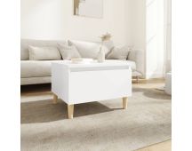 vidaXL Side Table White 50x46x35 cm Engineered Wood