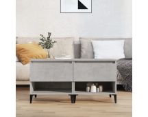 vidaXL Side Tables 2 pcs Concrete Grey 50x46x50 cm Engineered Wood